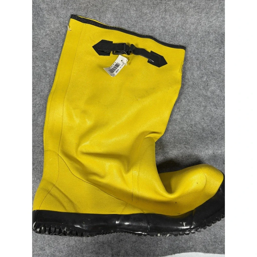 Servus A380 Overboot Size 14 Yellow Waterproof Rubber Work Boots